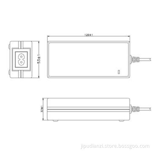 12V 3.5A Switching power supply, lightweight and compact design